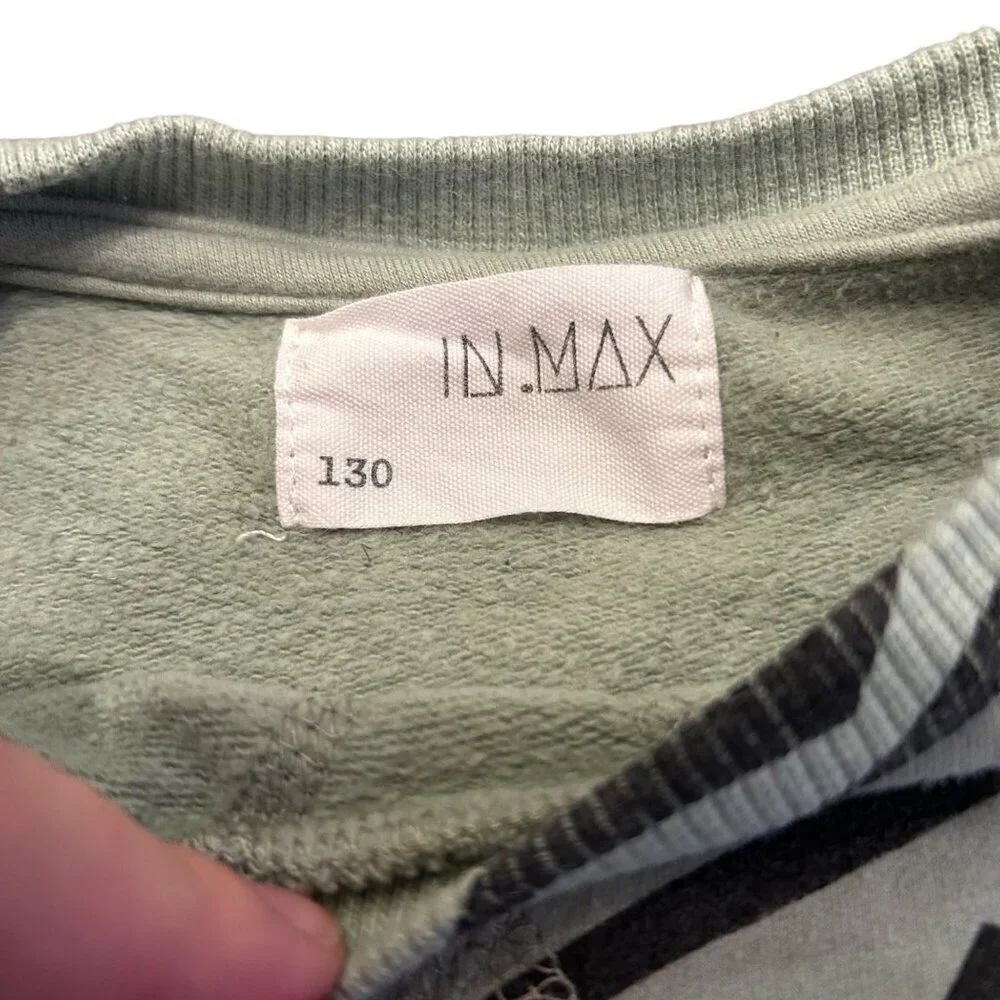 In.Max All Over Novelty Crocodile Print Kids Shirt 130